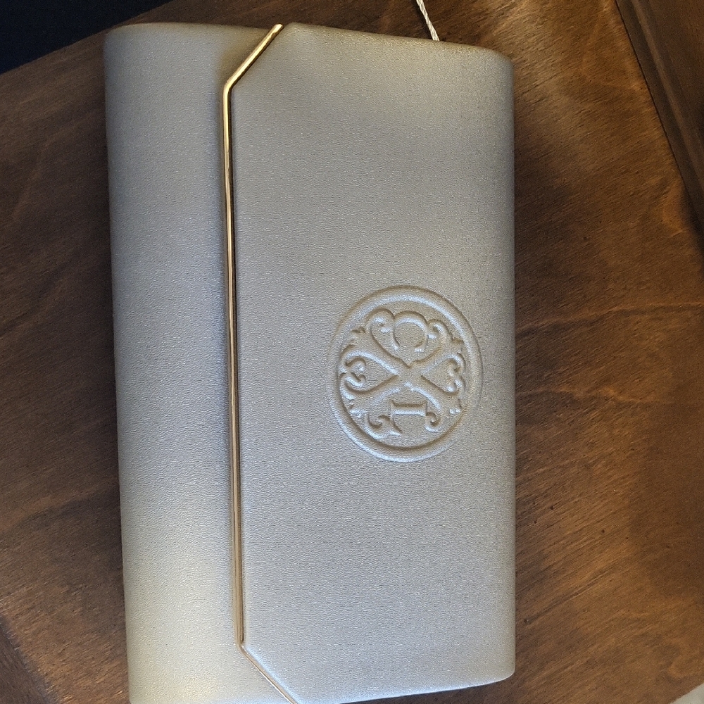 Christian Lacroix Silver Clutch